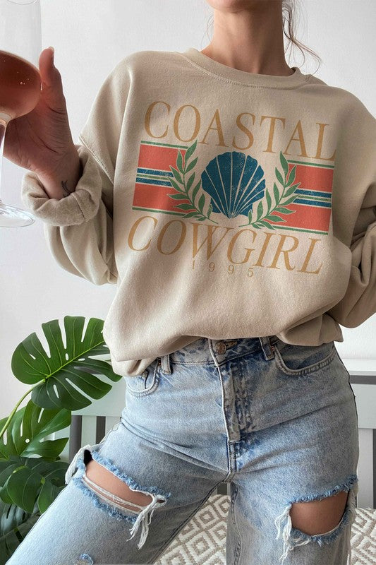 COASTAL COWGIRL GRAPHIC SWEATSHIRT