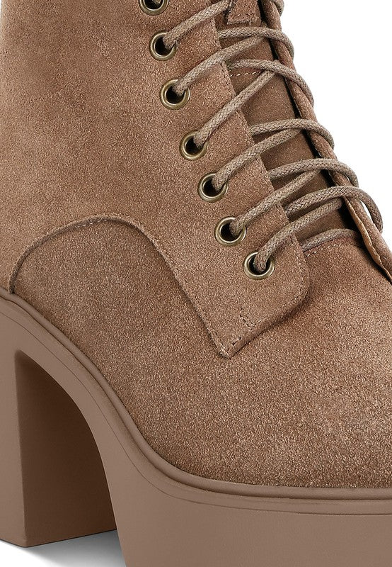 Carmac High Ankle Platform Boots