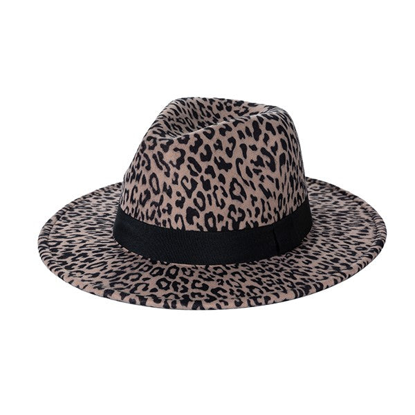 FAUX SUEDE GATSBY STYLE FEDORA