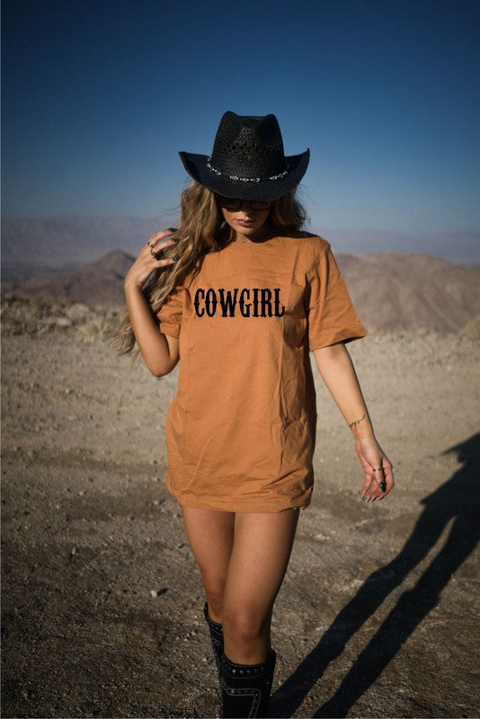 Cowgirl Graphic Boutique Tee