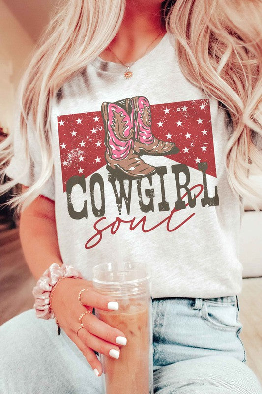 COWGIRL SOUL GRAPHIC TEE