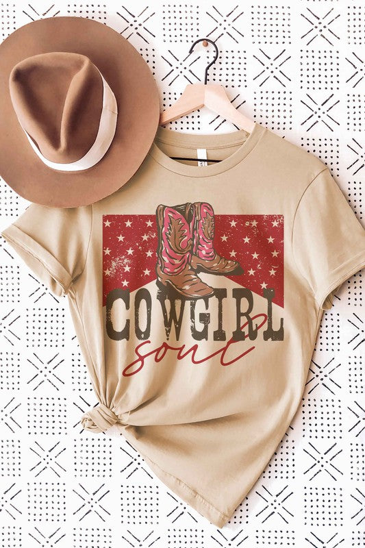 COWGIRL SOUL GRAPHIC TEE