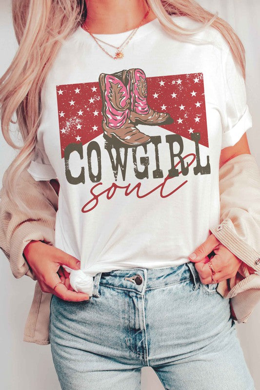 COWGIRL SOUL GRAPHIC TEE