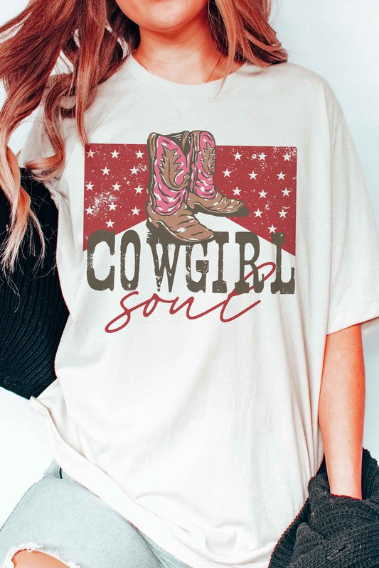 COWGIRL SOUL GRAPHIC TEE