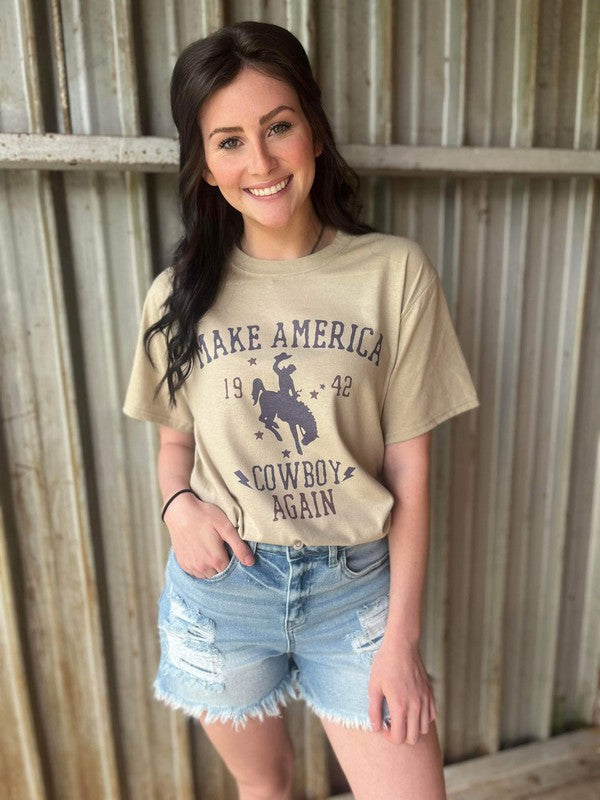 Make America Cowboy Again Tee