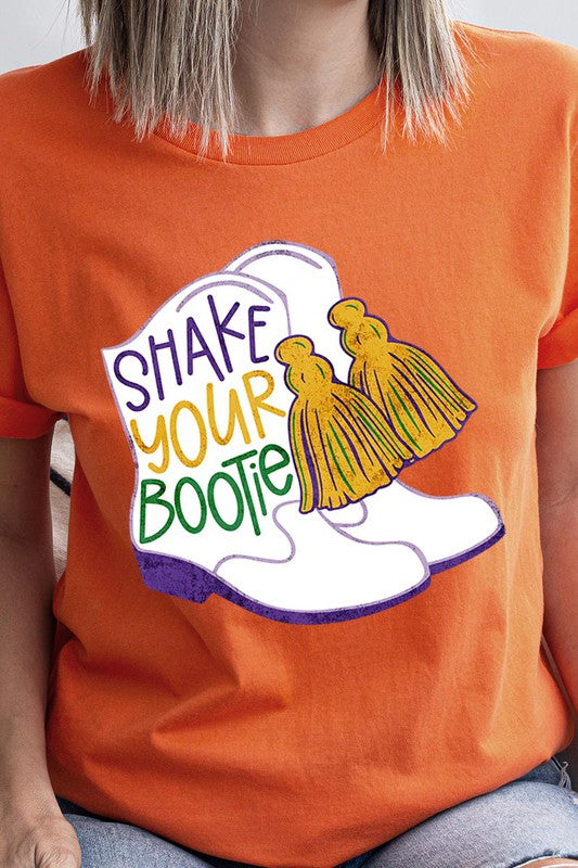 Unisex Shake Your Bootie Print T-Shirt