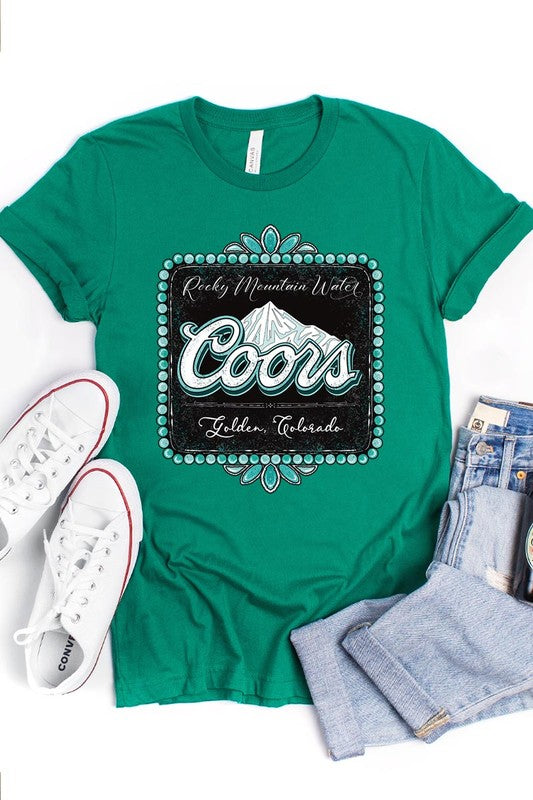 Coors Rocky Mountain Graphic T Shirts