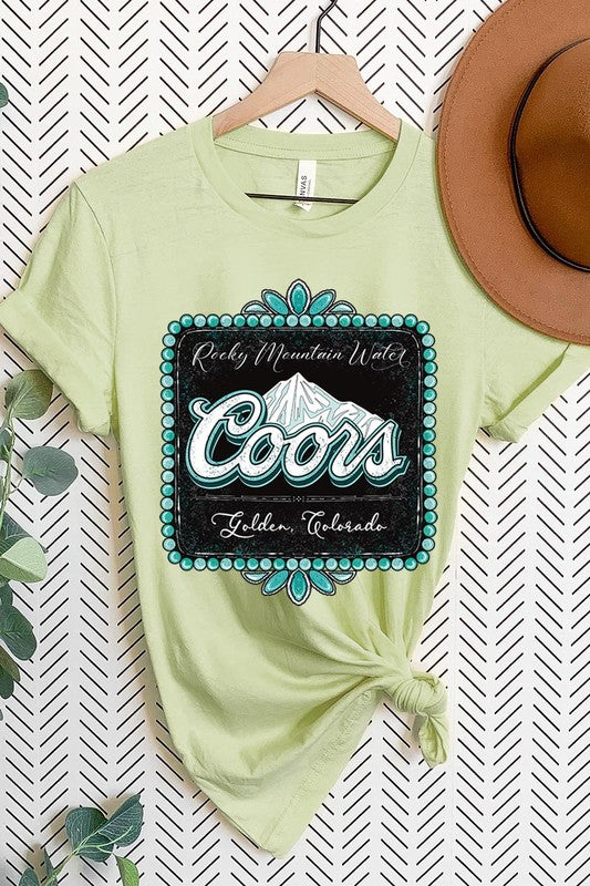 Coors Rocky Mountain Graphic T Shirts