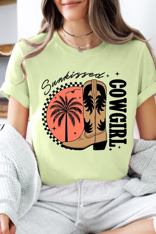 Sunkissed Cowgirl Graphic T Shirts