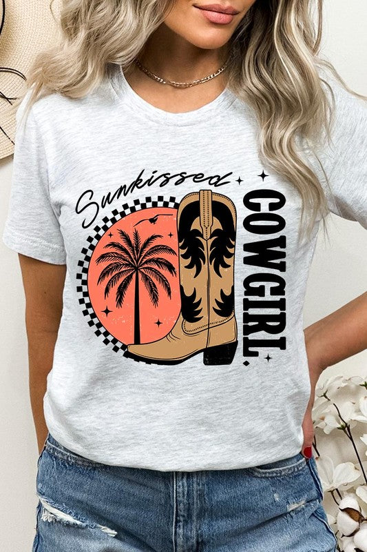 Sunkissed Cowgirl Graphic T Shirts