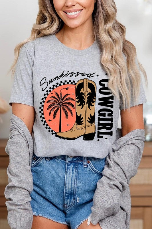 Sunkissed Cowgirl Graphic T Shirts