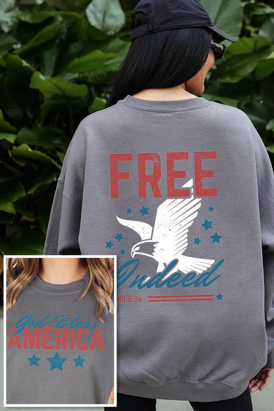 Free Indeed Graphic Fleece Sweatshirts