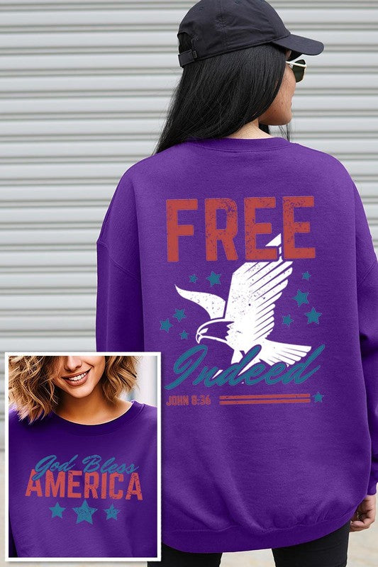 Free Indeed Graphic Fleece Sweatshirts