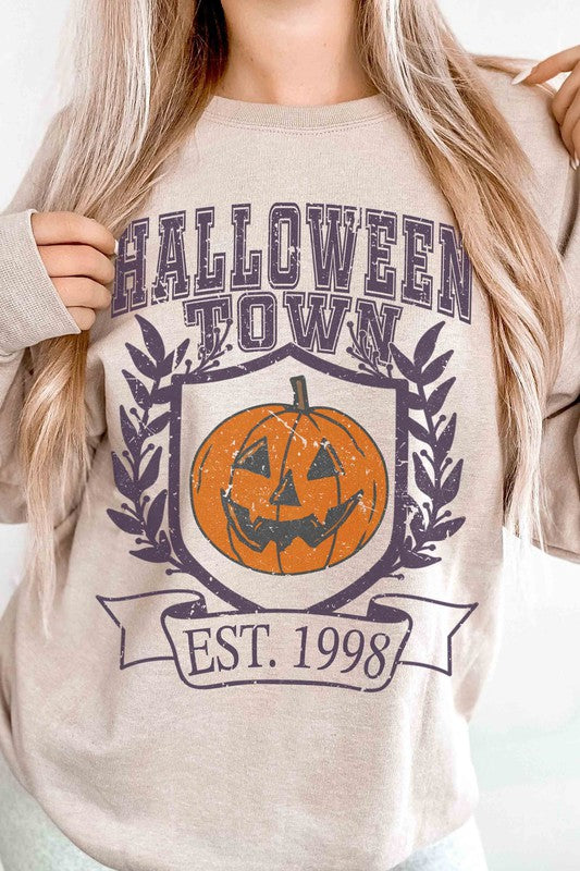 HALLOWEEN TOWN Graphic Sweatshirt