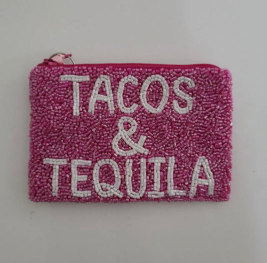 TACOS & TEQUILA coin purse