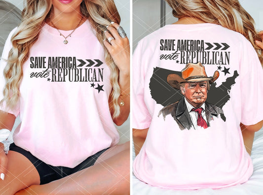 SAVE AMERICA TRUMP TEE